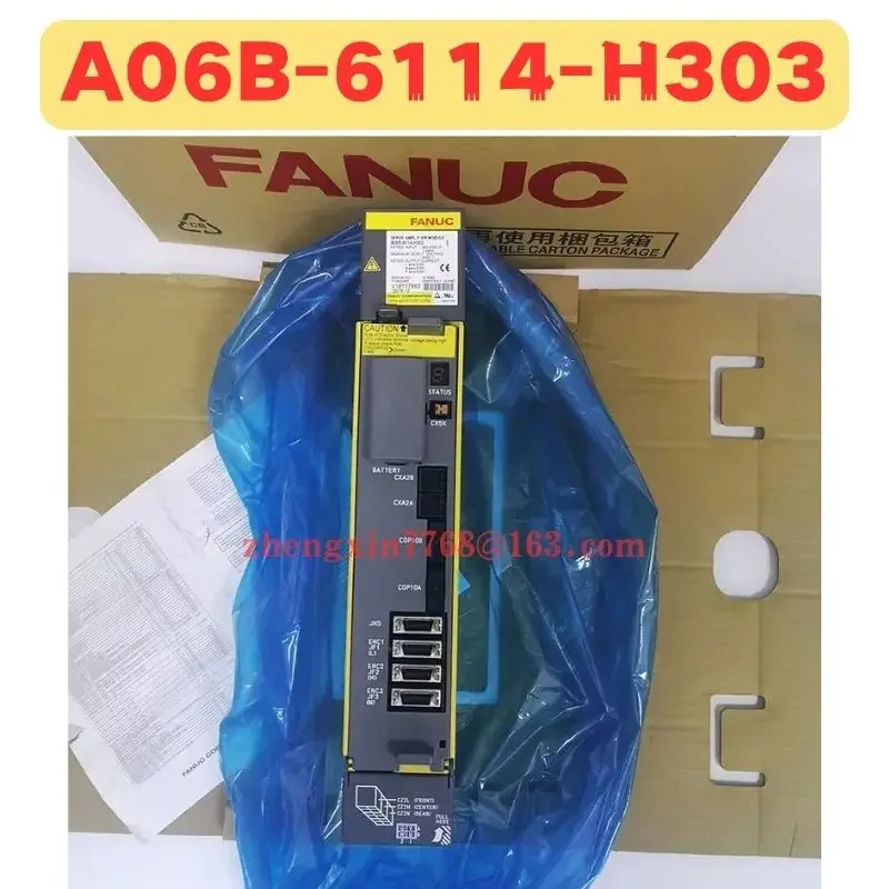 오리지널 A06B-6114-H303 서보 드라이브 A06B 6114 H303 신