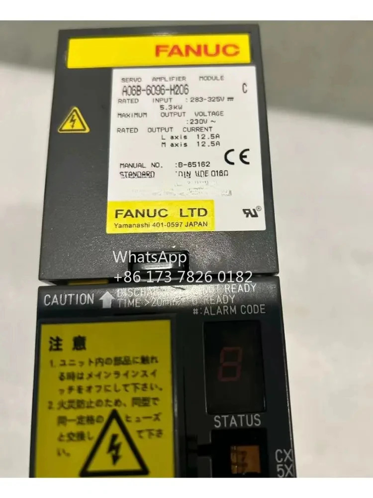 A06B-6096-H206 리퍼 드라이브 작동 기능 OK