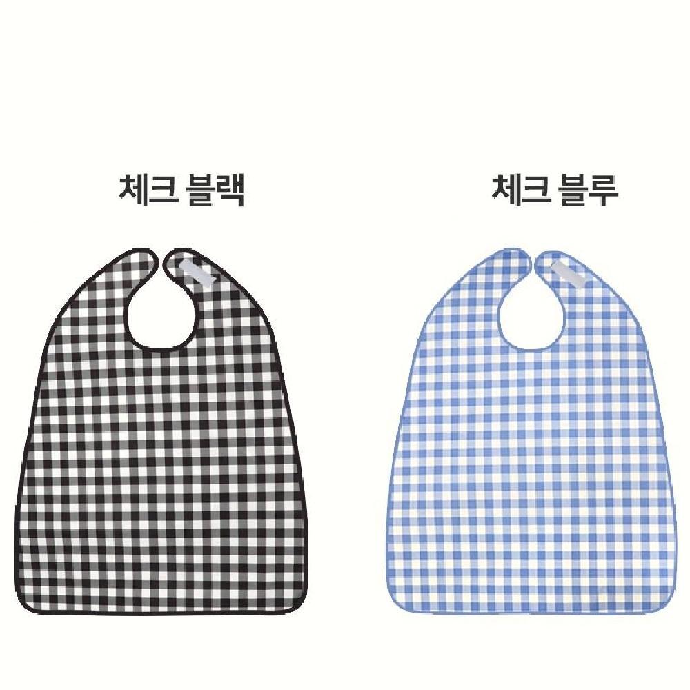 KC국산 성인용 방수 턱받이 어르신 앞치마 단체주문 인쇄가능 요양병원 어른용 환자용 - 상세 이미지 4