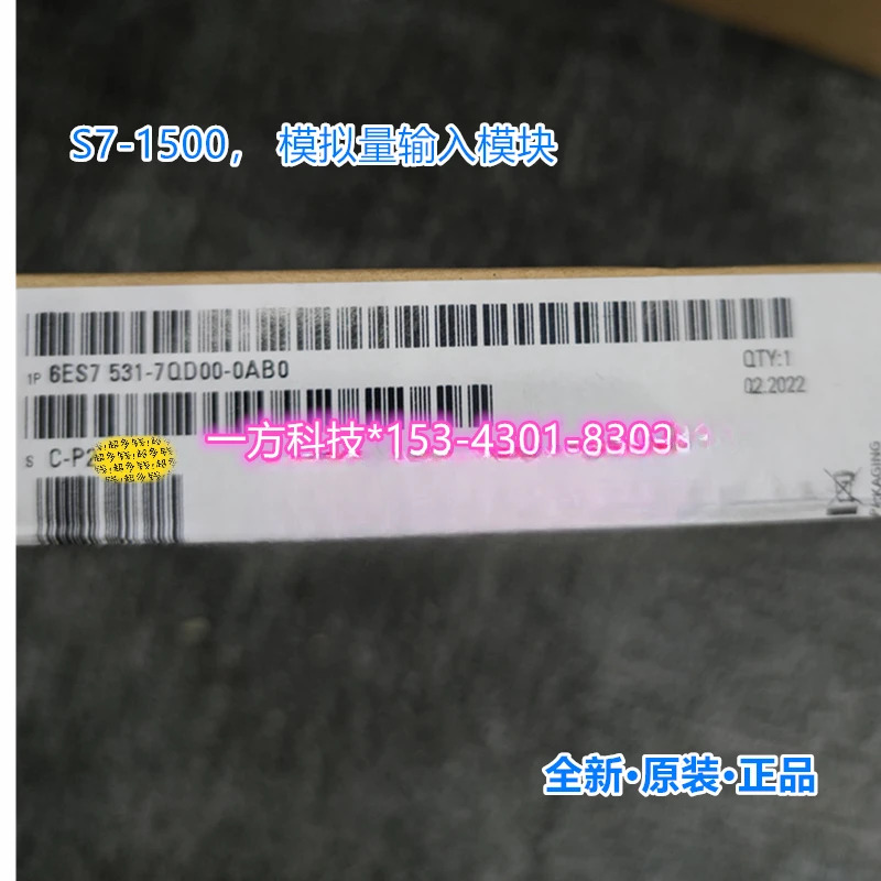 S7-1500 아날로그 입력모듈 6ES7531-7QD00-0AB0 AI4