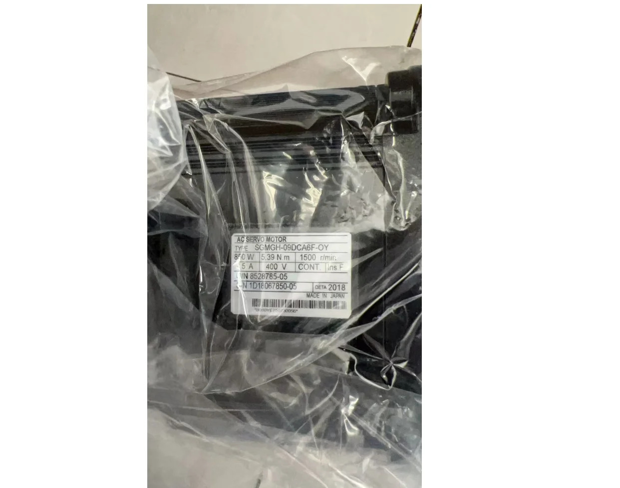 SGM호환GH-09DCA6F-OY AC 서보모터 SGM호환GH09DCA6FOY 신