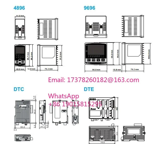 델타 온도 모듈 디스플레이 DTK4848V01