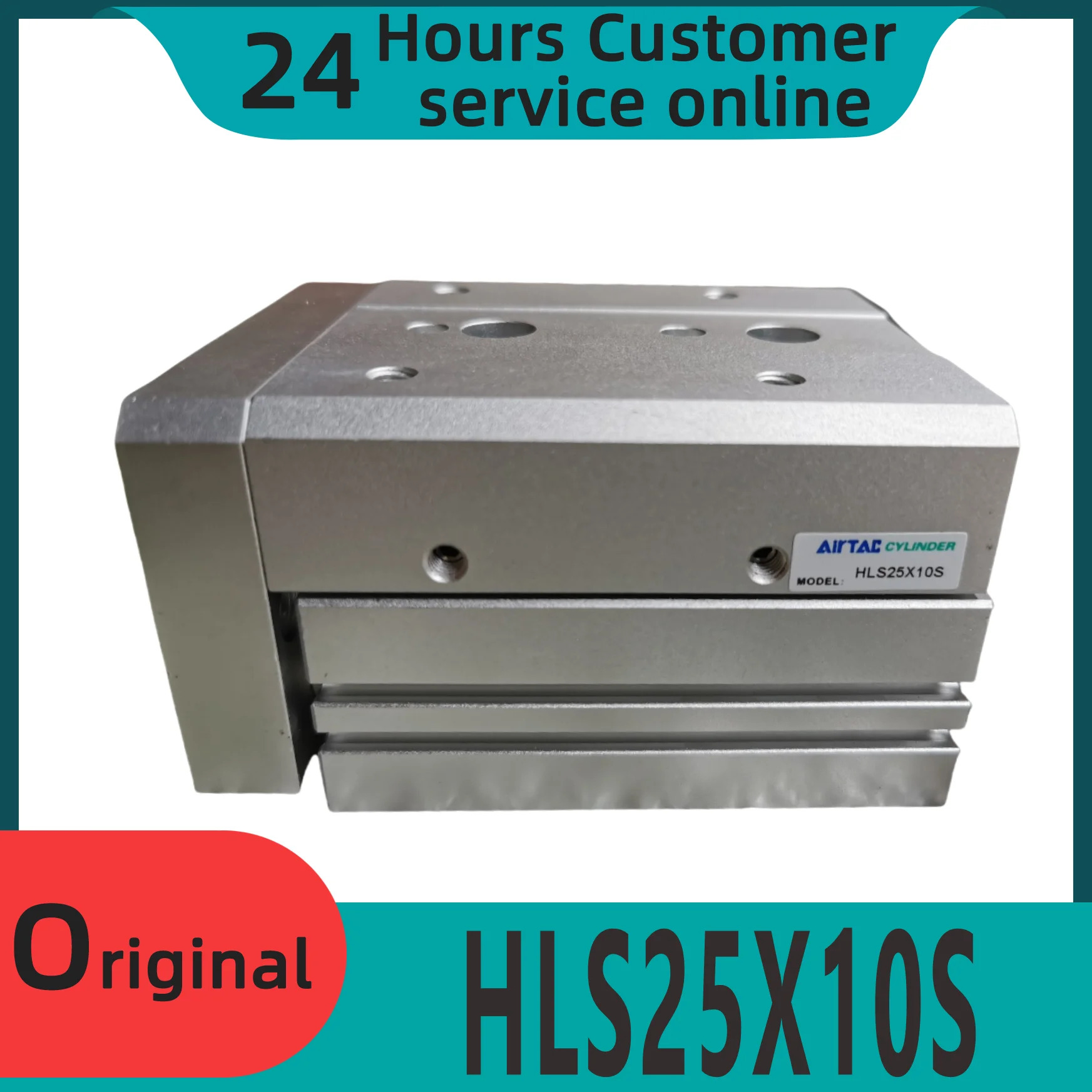 오리지널 슬라이드 테이블 실린더 HLS25X10S HLS25X20S HLS25X30S HLS25X40S HLS25X50S 신