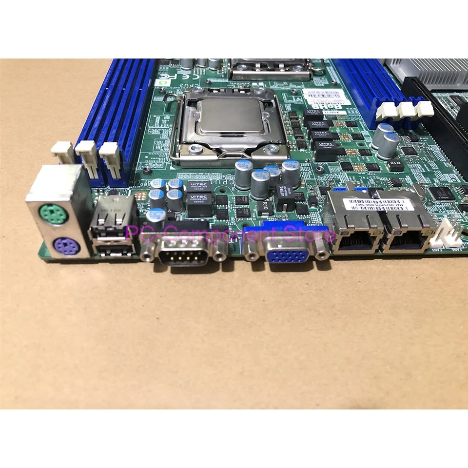 Supermicro 서버 마더보드 Xeon 프로세서 5600/5500 시리즈 SATA2 PCI-E 2.0 통합 Matrox G200eW 그래픽 DDR3X8DTL-3