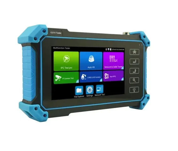 CCTV 카메라 테스터 올인원 IPC5100plus DC12V 출력 POE 와이어 트래커 5 인치 4k