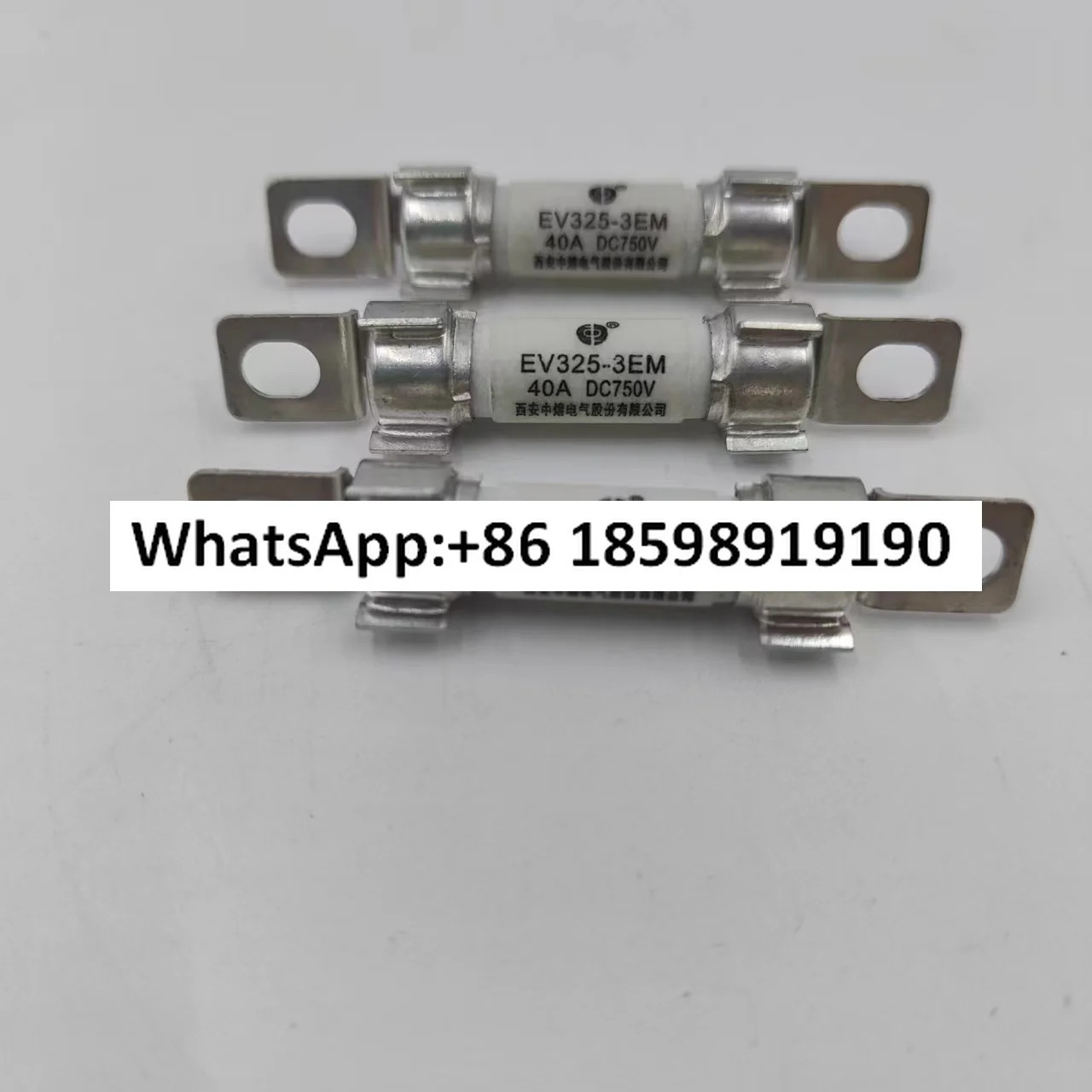 퓨즈 EV325-3EM 20A40A DC750VgR 미드 볼트 자동차 튜브