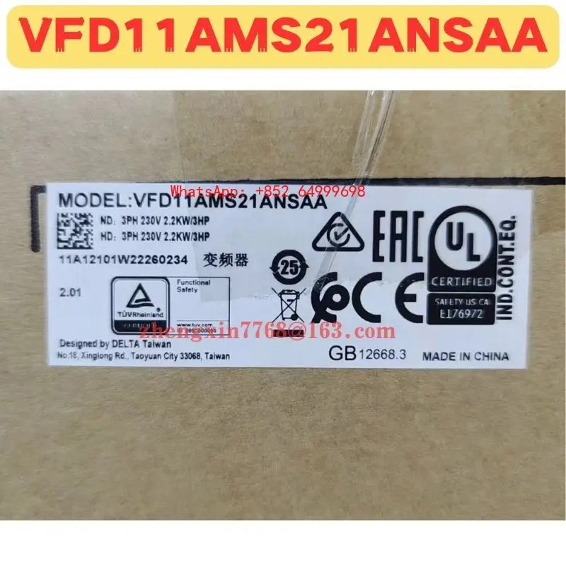 오리지널 주파수 변환기 VFD11AMS호환21ANSAA 신