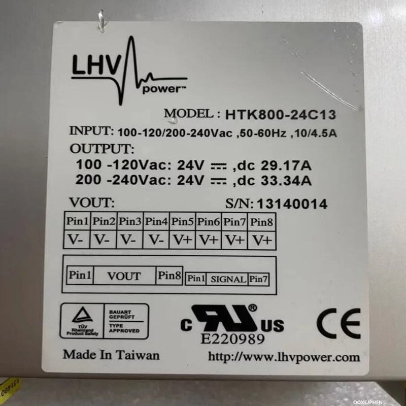 LHVPOWER 전원공급장치 HTK800-24C13 800W 신