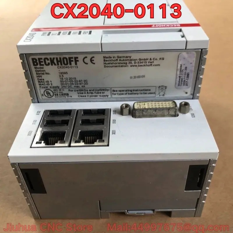 리퍼 CX2040-0113 PLC 호스트 기능 리퍼가 정상