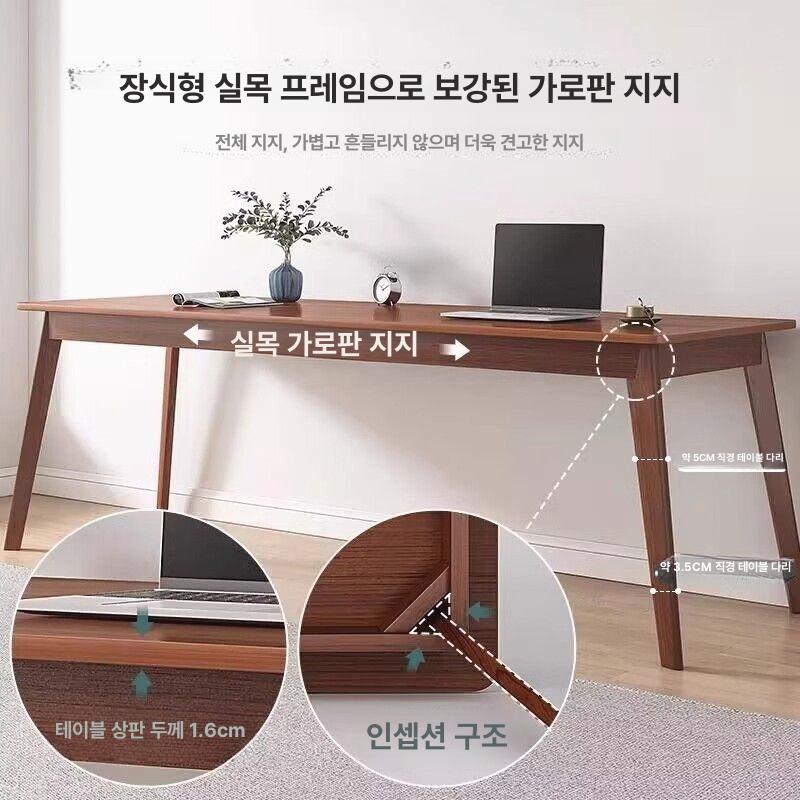 긴 틈새책상 좁고 폭좁은테이블 슬림테이블 창가테이블 데스크 - 상세 이미지 4