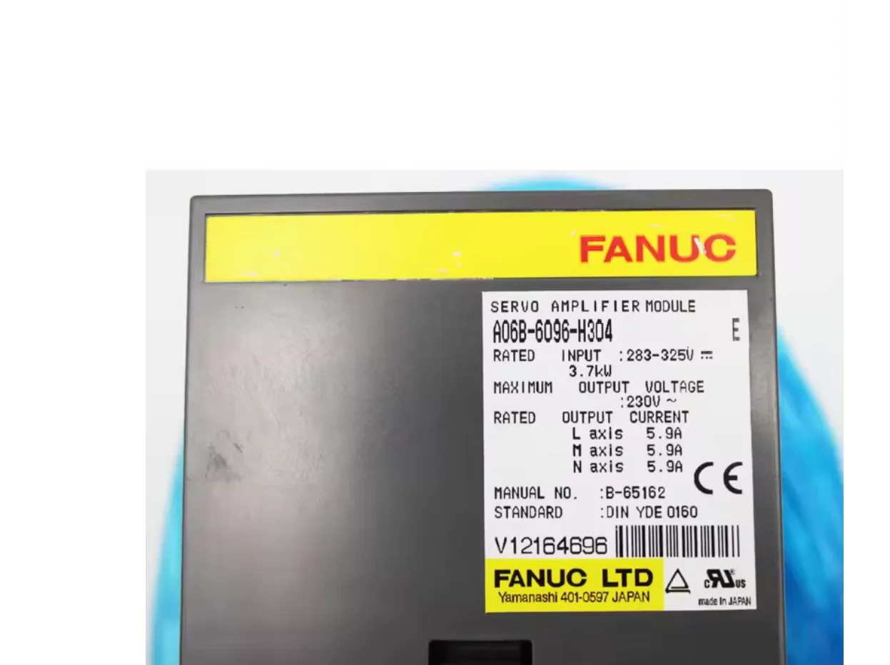 A06B-6096-H304 Fanuc 서보 드라이브 모듈 리퍼 OK A06B 6096 H304