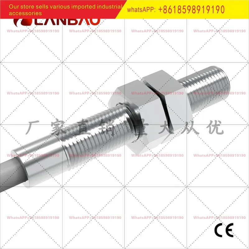 LR05AF08FLCN 본질적으로 안전센서 내장형 0.8mm NAMUR 금속 몰딩 케이블