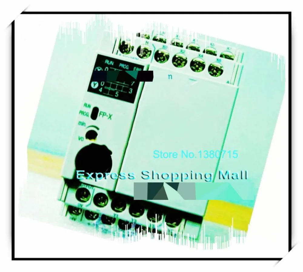 원본 AFPX-C14T PLC AC100-240V 8 DC 입력 포인트 6 NPN 출력 FP-X 제어 장치