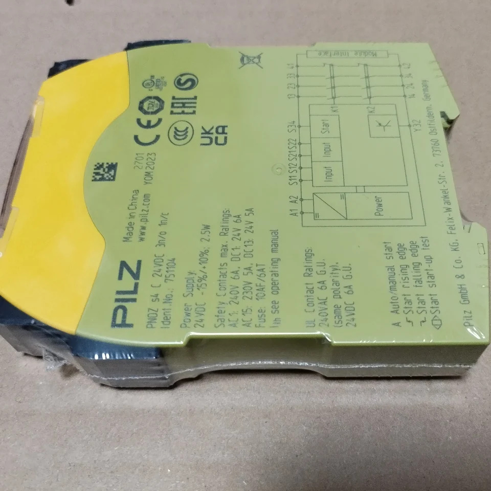 PNOZ PILZ 릴레이 일련 750104 751104 S4 S4C 신
