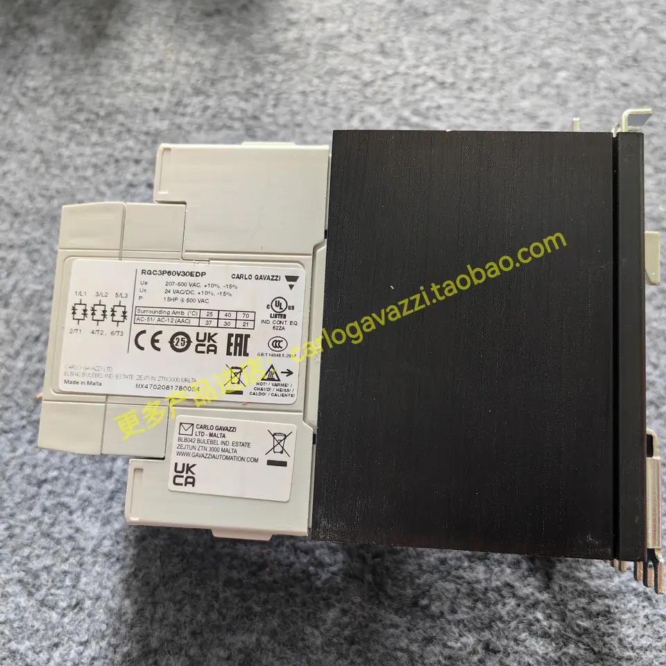 오리지널 스위스 Jiale 냉각 통합 알람 3상솔리드 스테이트 릴레이 RGC3P60V30EDP 신