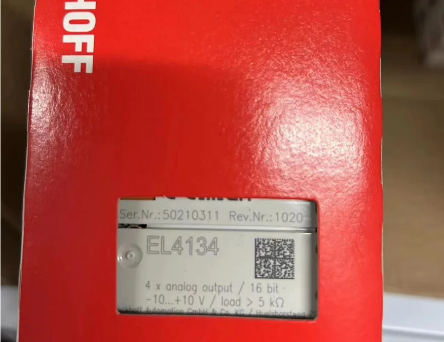 독일 베크호프 모듈 EL3124 EL3204 EL3318 EL3214 EL2828 신