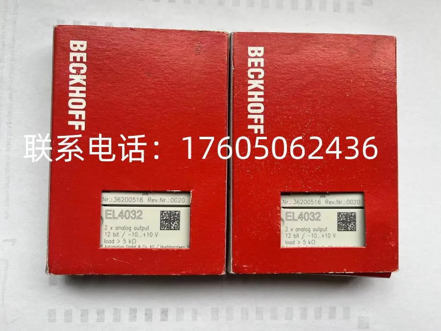 독일 베크호프 모듈 EL3124 EL3204 EL3318 EL3214 EL2828 신