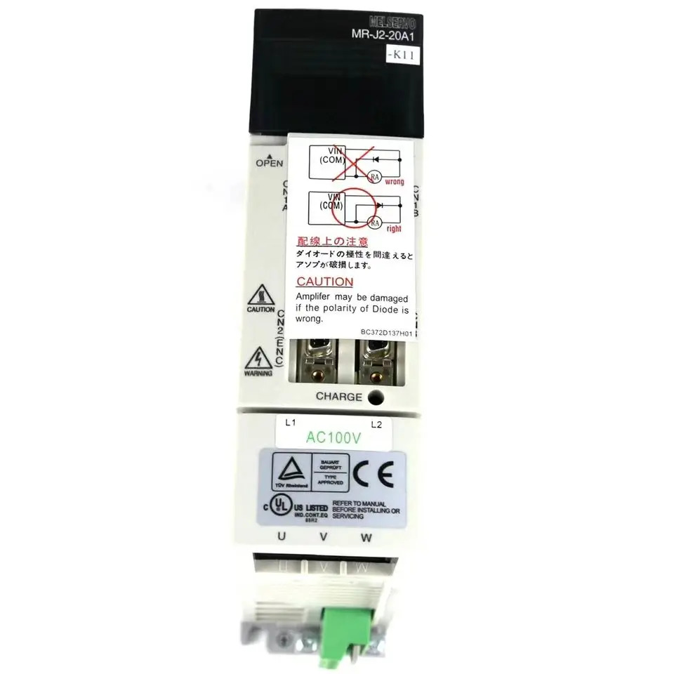 새 MR-J2-20A1-K11 PLC 서보 드라이브 12개월 MR J2 20A1 K11