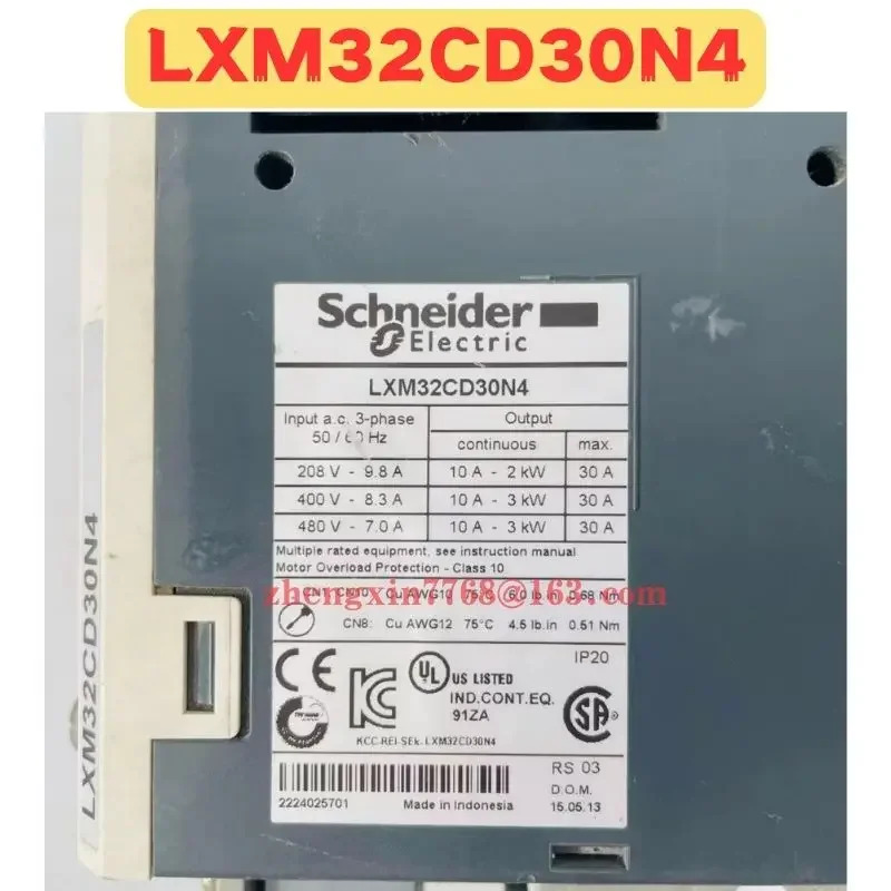 리퍼 서보 드라이브 정상 기능 완료 LXM32CD30N4
