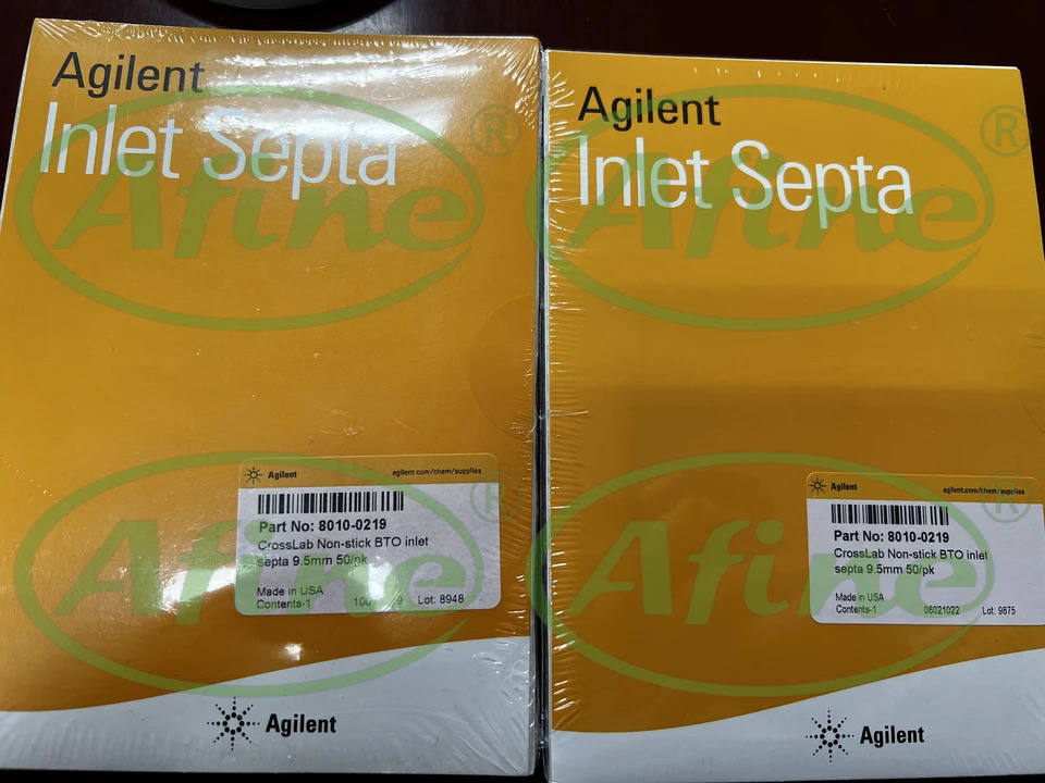 AFINE Agilent 8010-0219 논스틱 BTO 입구 셉타 9.5mm 50/pk