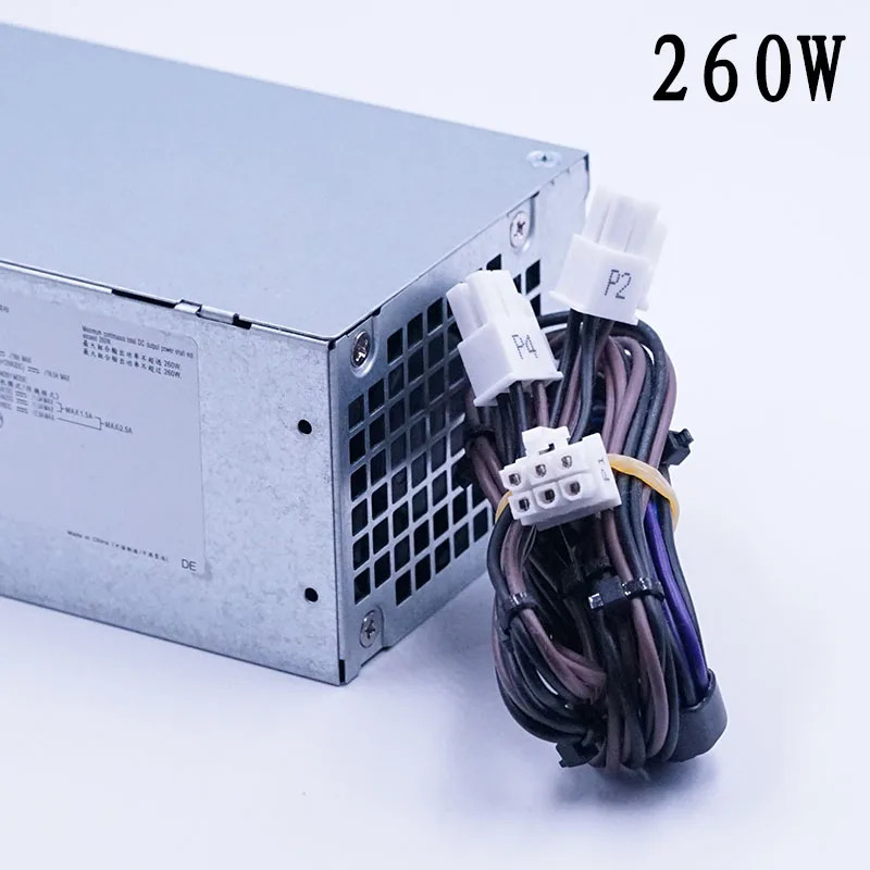 델 7080 7070 7060 3050 6 핀 260W 전원공급장치 D260EBM-00 L260EBM-01 H260EBM-01 AC260EBM-01 L260EPM-01 HU260