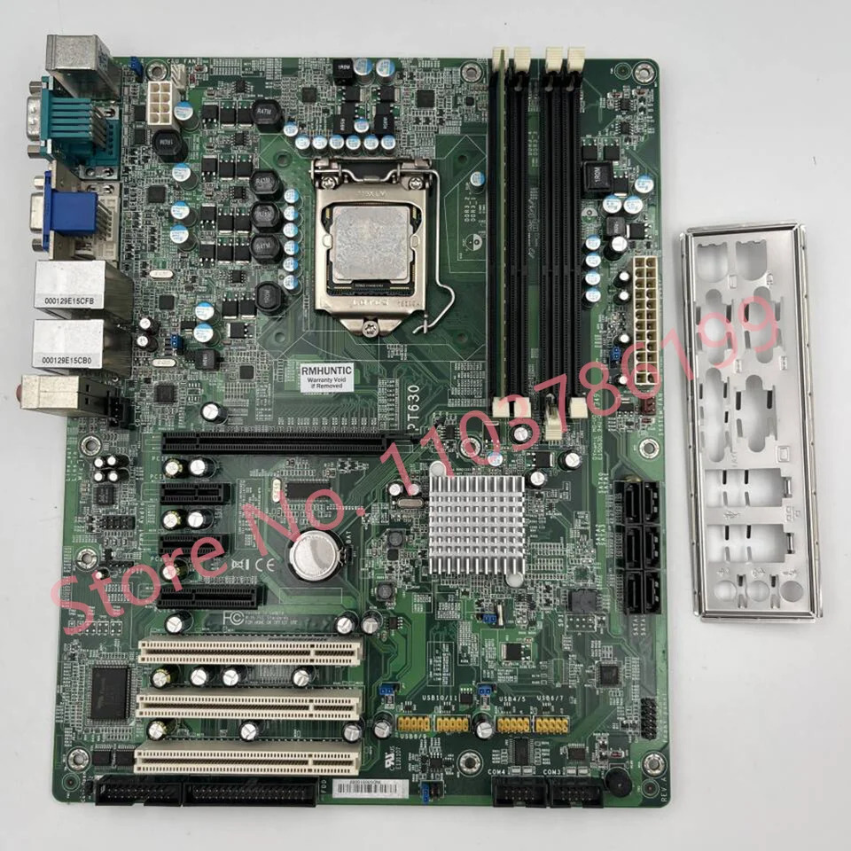 DFI 산업컴퓨터마더보드 듀얼 포트 LGA 1156 PT630