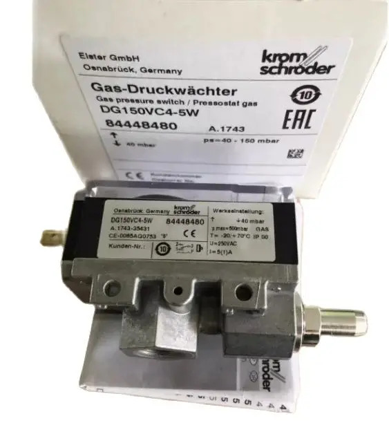 Kromschroeder 압력 스위치 DG40VC4-5W 84448880 DG 150VC4-5W 84448480
