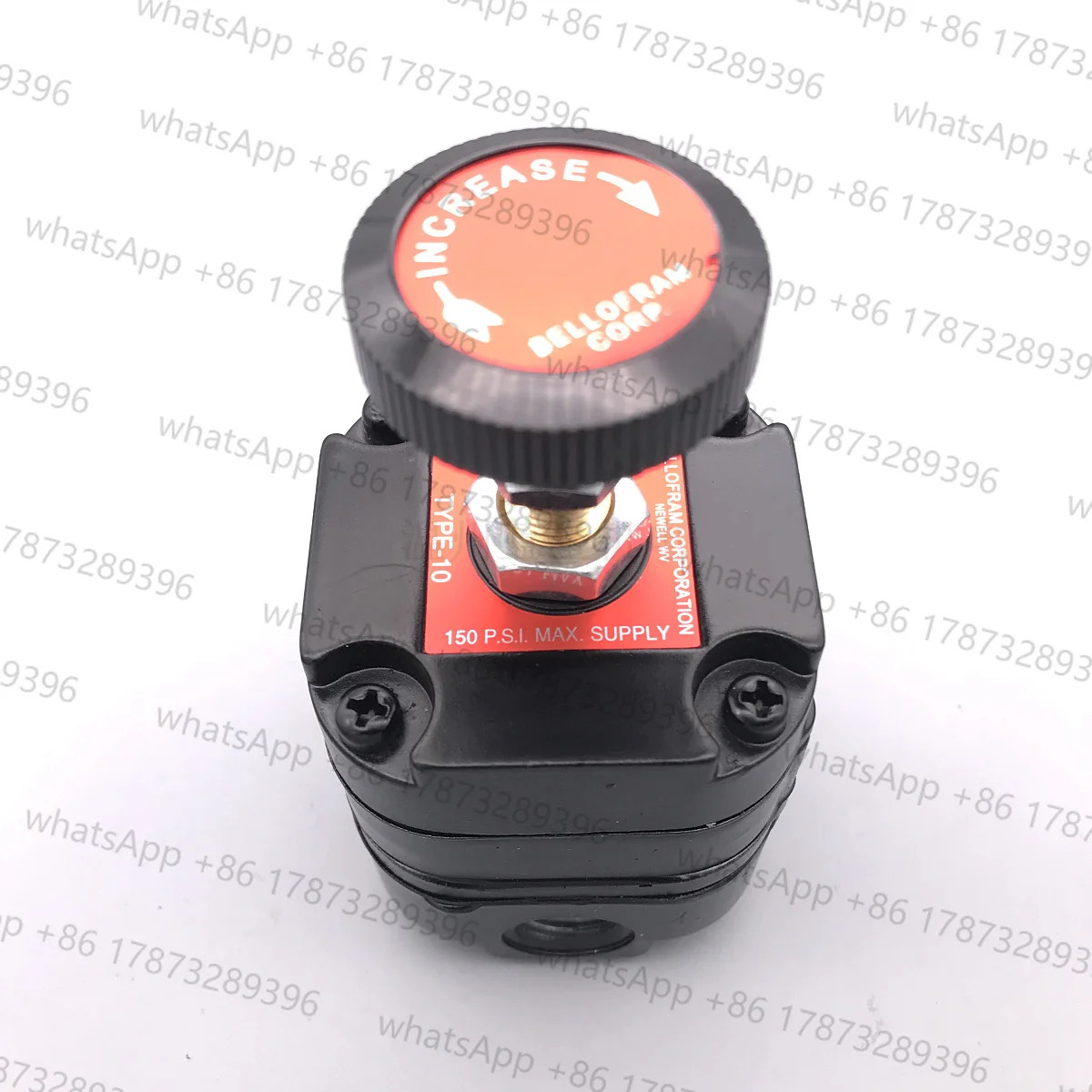 BELLOFRAM TYPE-10 2120PSI 압력 조절 밸브 962-191-000 검정색 정밀 감압밸브