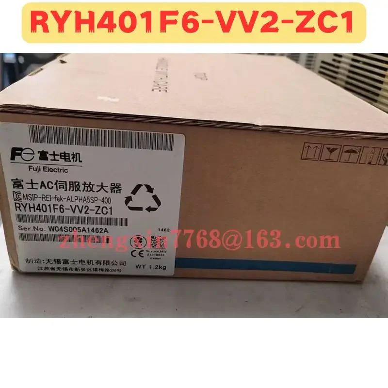 오리지널 RYH401F6-VV2-ZC1 서보 드라이브 RYH401F6 VV2 ZC1 신
