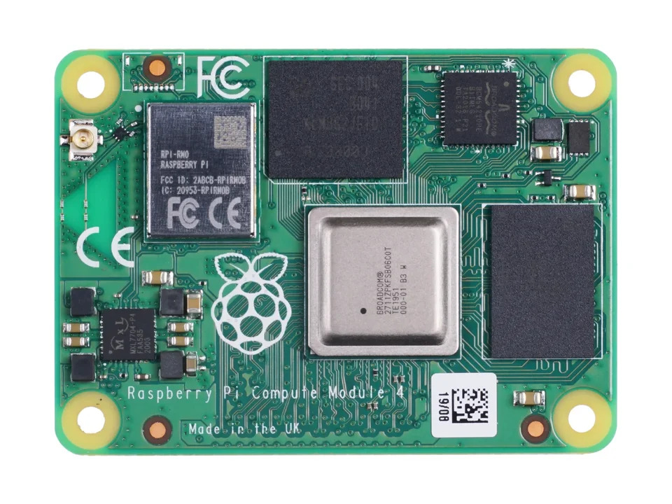 컴퓨팅 모듈 와이파이 4GB RAM 32GB eMMC CM4104032 4 cm