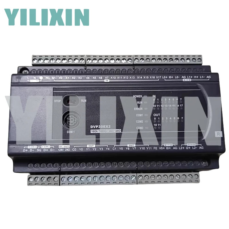 원본 DVP30EX200R DVP30EX200T PLC 모듈
