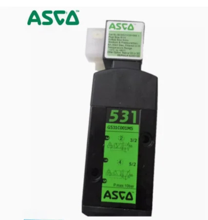 ASCO 솔레노이드 밸브 SCG531C017MS SCG531C001/002/018MS SCG551A001/002MS SC8551A001/002MS G551/531A001/002M
