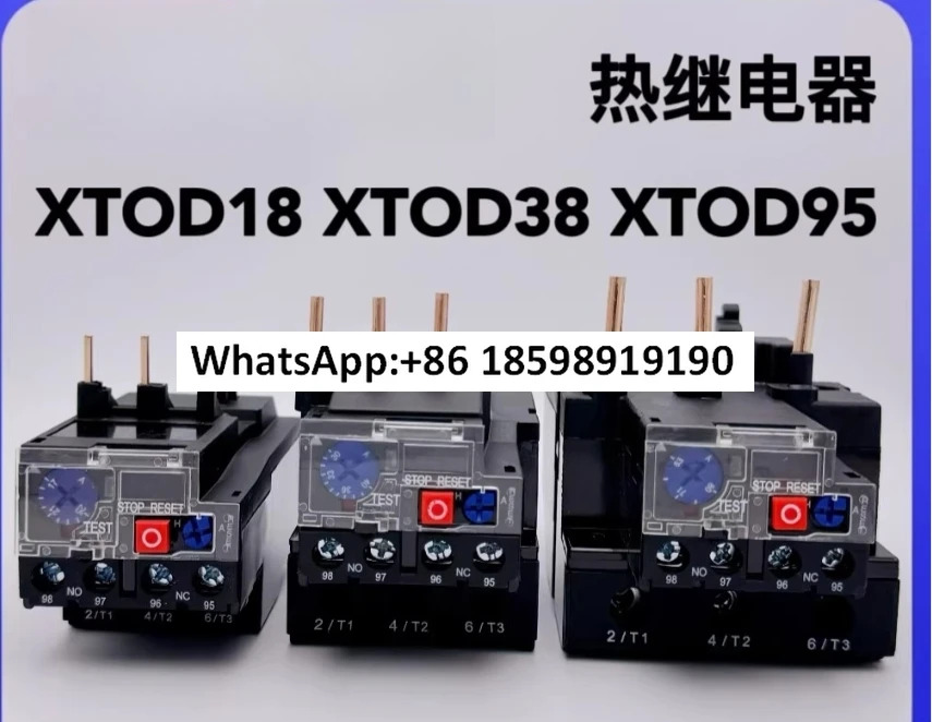 열 과부하 계전기 XTOD18 XTOD38 XTOD95 1 6 2 5 4 616A