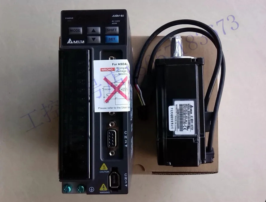 오리지널 대만 델타 서보모터 ECMA-C20604RS 드라이버 ASD-B2-0421-B 세트 400W