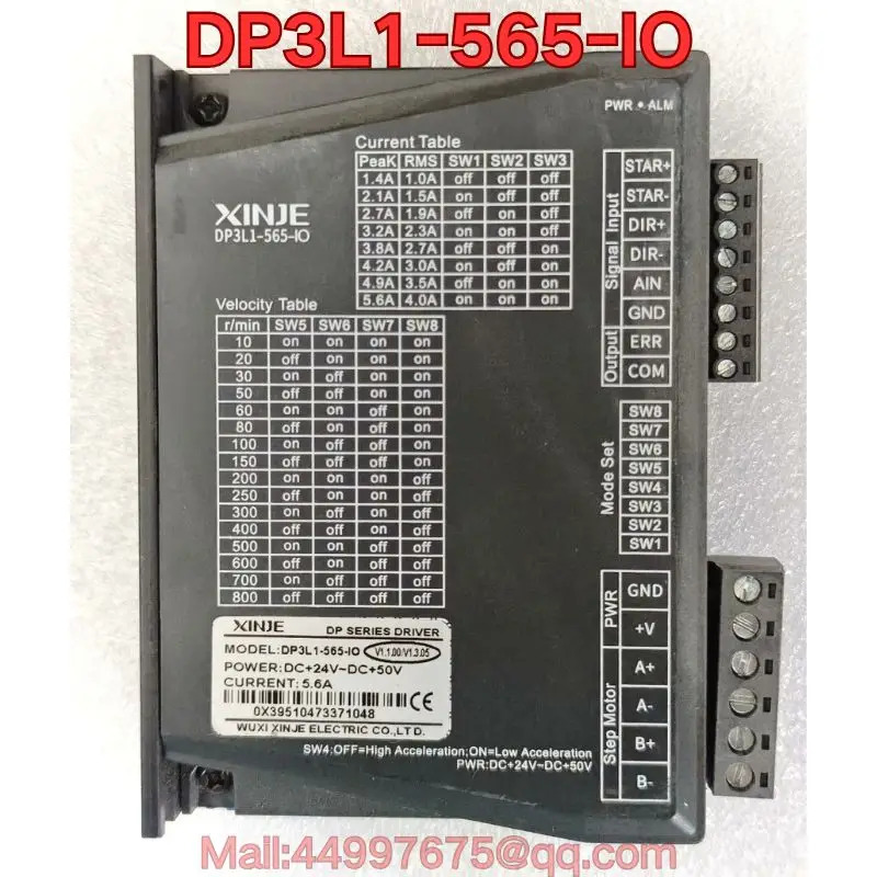 리퍼 DP3L1-565-IO 스테퍼 드라이버 기능 리퍼가 정상