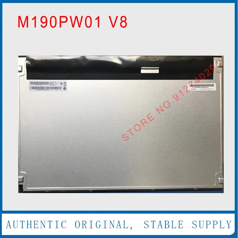Auo 오리지널 LCD 디스플레이 화면 M190PW01 V.8 19 인치