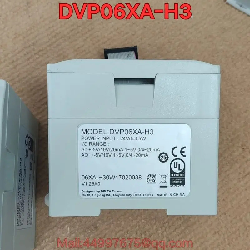 DVP06XA-H3 PLC 모듈