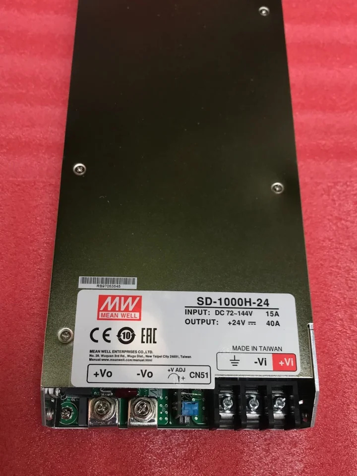 Mingwei DC-DC DC 컨버터 스위칭 전원공급장치 SD-1000L/1000H 12V 24V 48V 1000W 신