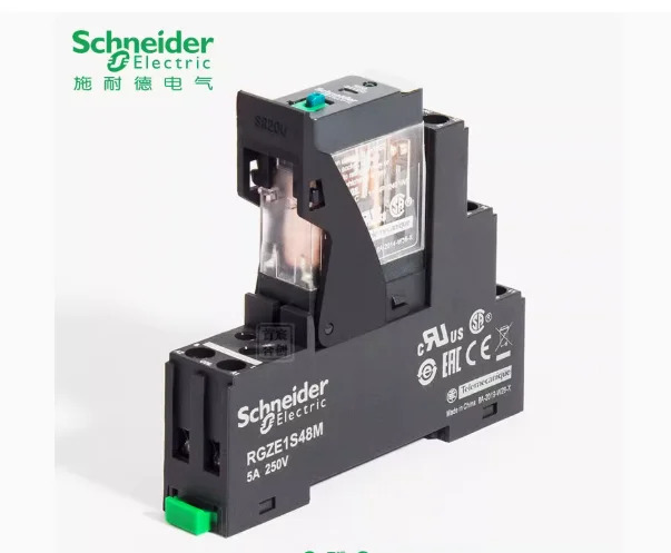 슈나이더 소형 중릴레이 RXG12BD RXG22BD RXG22P7 RXG23BD RXG25BD