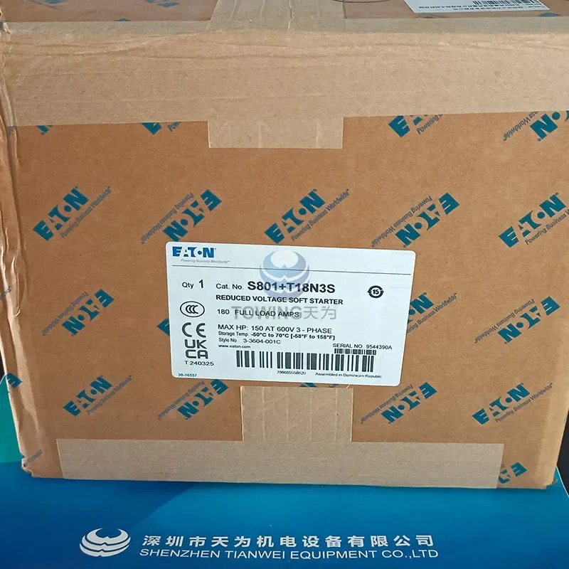 이튼 소프트 스타터 S801 T18N3S 오리지널 신 미개봉