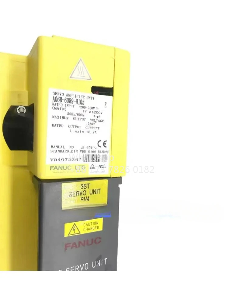A06B-6089-H105 리퍼 드라이브 작동 기능 OK
