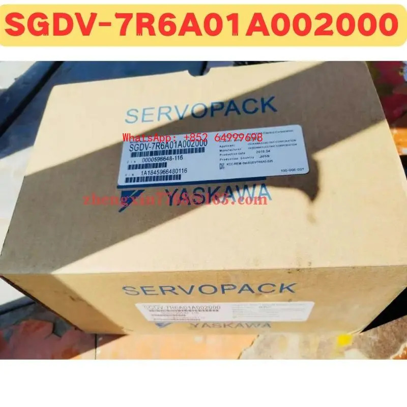 오리지널 SGDV-7R6A01A002000 서보 드라이브 SGDV 7R6A01A002000 신