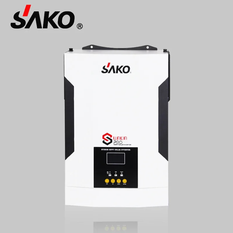 Sako Sunon Pro 전원 차단 그리드 태양광 하이브리드 인버터 3.5Kw 12V 220V 50Hz 60Hz 발전기 디자인