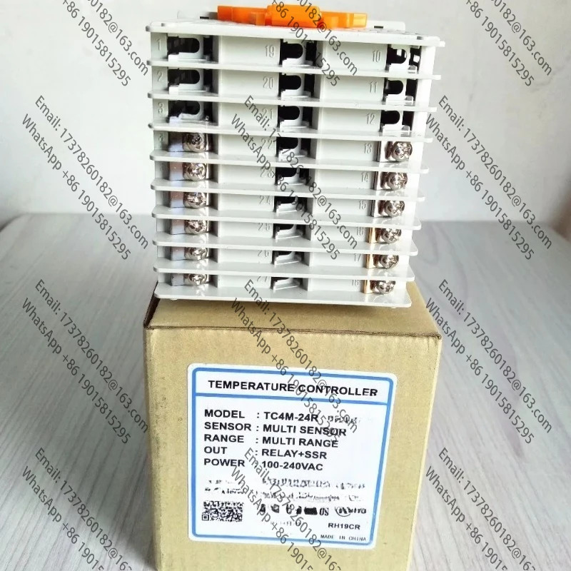 TC4M-24R 온도 컨트롤러 W72 x H72 단일 디스플레이 4 자리 PID 제어 릴레이 SSR 출력 원본