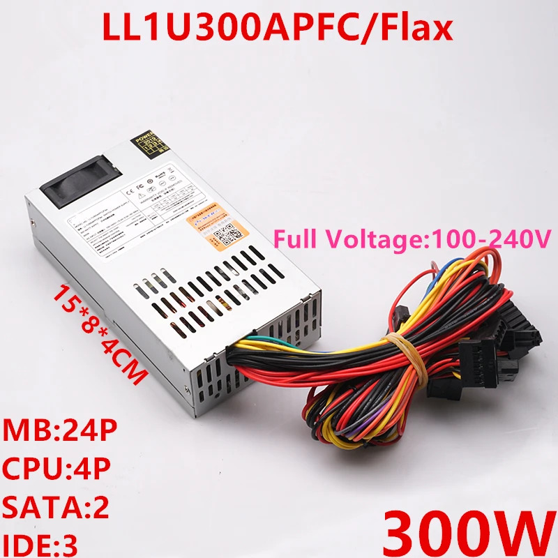 Lianli AIO FLEX POS NAS 소형 PSU 전원공급장치 LL1U300APFC Flax LL1U200F 1U 200W 300W 신