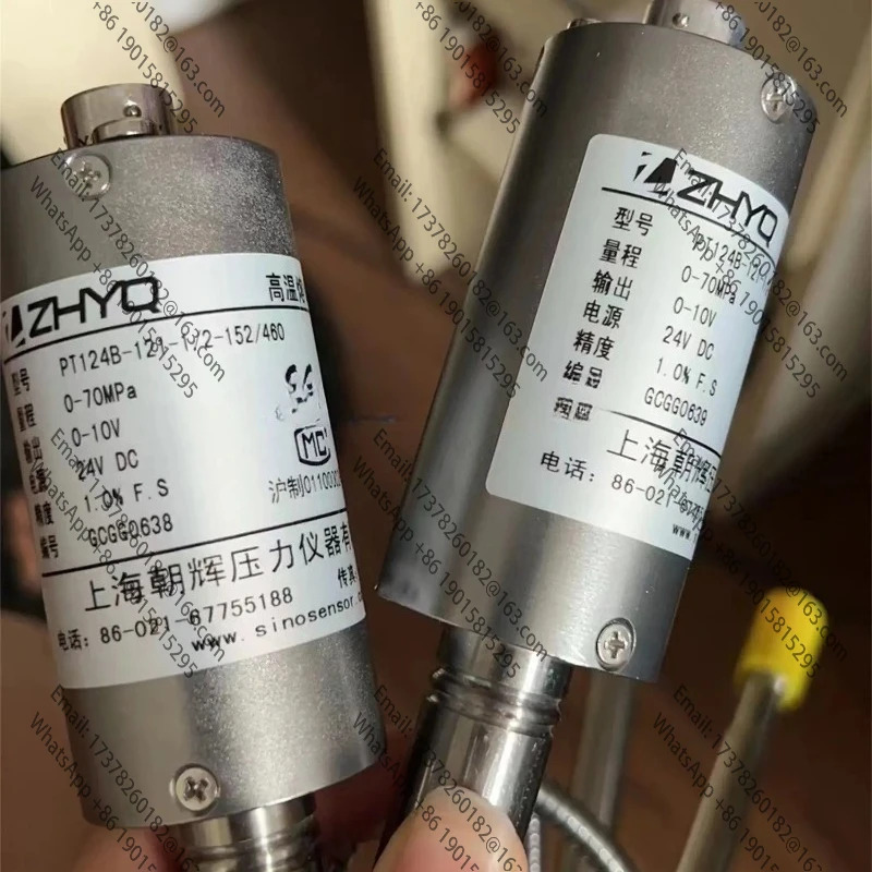 ZHYQ PT124 B12170 MPa1amp220 UNF152/460 출력 010V 플렉시블 스템 용융 압력 트랜스미터 압력센서
