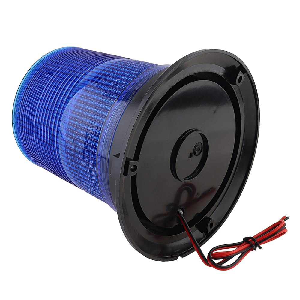 DriSentri 블루 LED 스트로브 조명, 12-48V 트럭, 3가지 카트, UTV용 트랙터, 비상 신호등, 경고 ATV, 버스, 플래시 모드 자동차, 안전 잔디깎이, 방수 - 상세 이미지 3