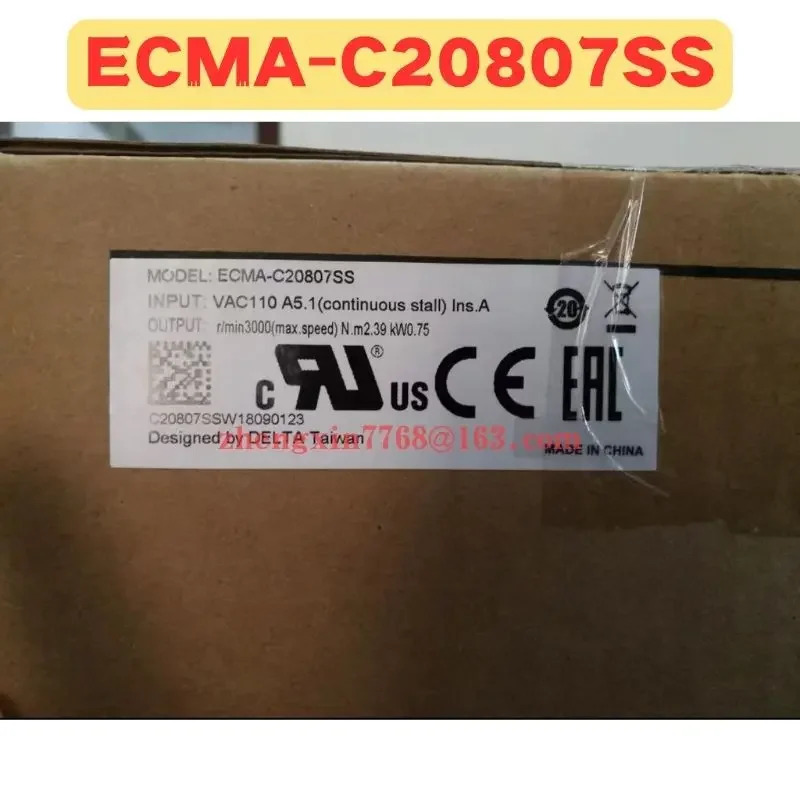 오리지널 ECMA-C20807SS ECMA C20807SS 서보모터 신
