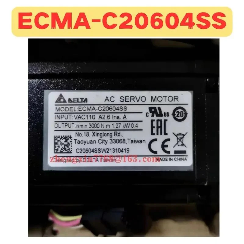 오리지널 ECMA-C20604SS 서보모터 ECMA C20604SS 신