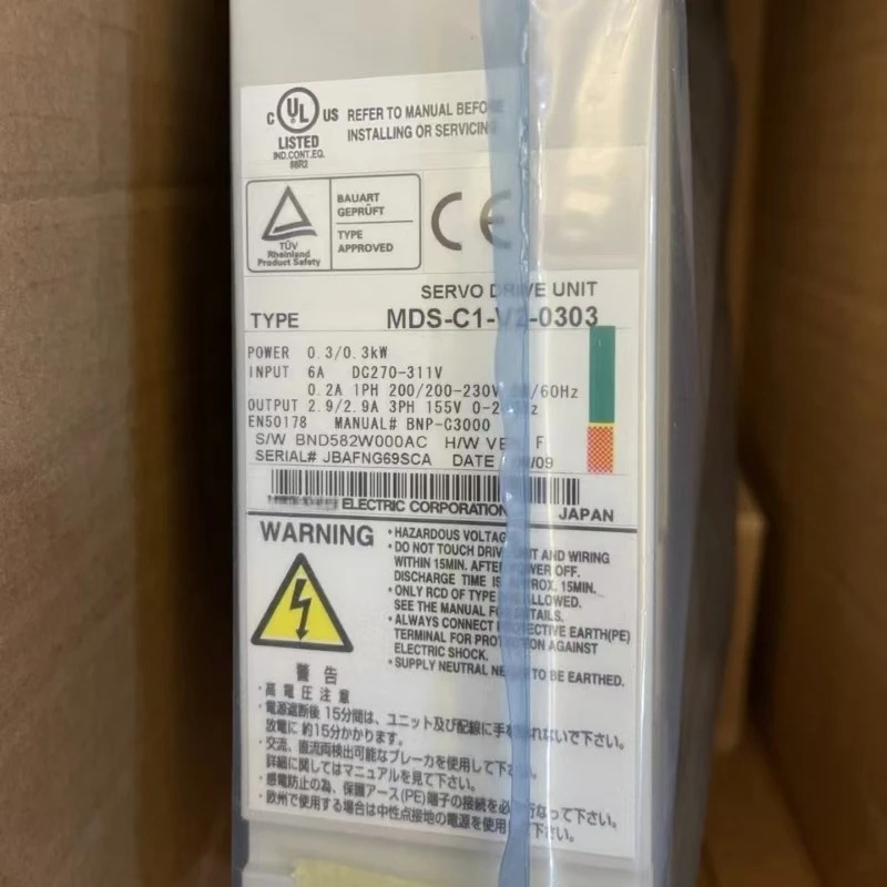 새 MDS-C1-V2-0303 서보 드라이브 장치 12개월 MDS C1 V2 0303